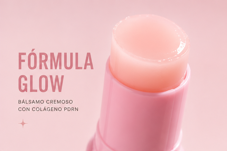 Textura cremosa del bálsamo Velkora PDRN, primer plano